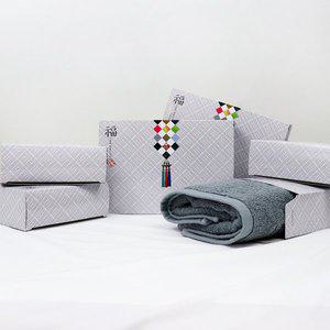 [리빙유진] 연말새해 회사단체 수건선물 150g 타올 10세트