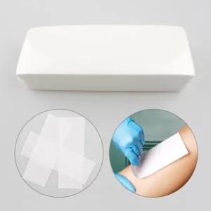 왁싱 부직포 스트립 100매 제모 왁싱 천 종이 페이퍼