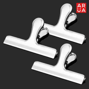 스텐 봉지집게 3개 과자 집게 밀봉 클립