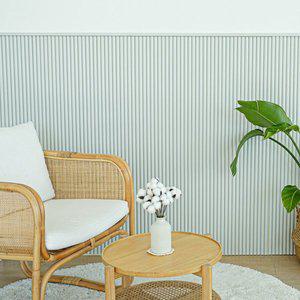 [아도라하우스]셀프 붙이는 템바보드 반달 40cmx100cmx8p+마감3p