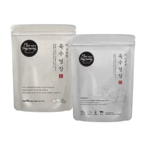 해통령 육수명장 3팩 60알 골라담기 멸치/사골