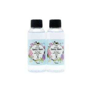 레진아트 크리스탈에폭시레진 200ml 세트(AB혼합형)