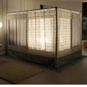 [알뜨리]소프트 사각 난방텐트 빈티지북 퀸 킹 세트(프레임포함) 방한 방풍 보온 겨울 실내 텐트