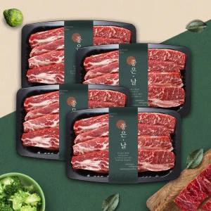 [롯데백화점]웰던푸드코리아 웰던푸드 호주산 LA갈비 4kg (1kg x 4팩,냉동)