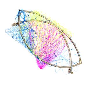 바다 민물 뜰채프레임+망 50cm 낚시 해루질 낚지 꽃게 뜰채망 뜰망 그물망 후레임망