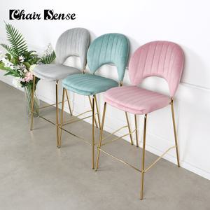 에띠앙 골드 바체어 바텐 아일랜드 식탁 홈바 카페 업소용 높은 의자