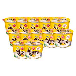 오뚜기 옛날 쌀떡국 용기 166.6g 12개