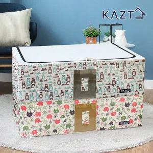 [보리보리/가쯔]폴라캐릭터 와이어 리빙박스 92L 언더베드 2개