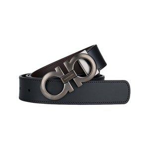 [페라가모] 25FW 간치니 양면 남성벨트(464231) (675542 0464231)