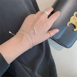 [챕터나인] 925실버 에르 샹달 투라인 클래식 팔찌