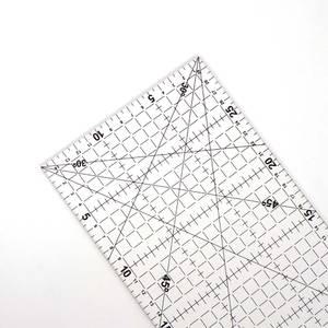 (오렌지미싱) 컷팅자 30cm 방안재단자 퀼팅 시접자 재단자 두꺼운자