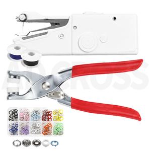 바로딱 단추펀치 미니 핸드 미싱 미싱기 재봉틀 똑딱이 단추 펀치 펜치 팬치 뺀치 스냅 단추 펀칭기 세트