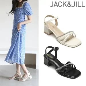 잭앤질 블링큐빅 스트랩 샌들(JB3313)