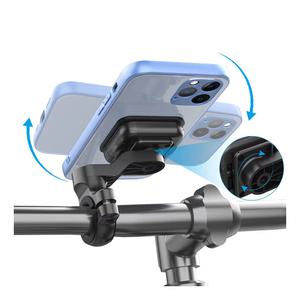 자전거 마그네틱 자석 핸드폰 거치대 360도 회전 킥보드 오토바이 휴대폰