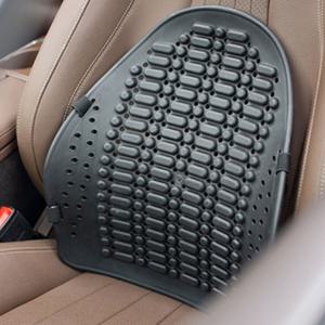 차량용 운전석 바른자세 플라스틱 등받이 마사지 돌기 자동차 시트 허리쿠션 요추받침