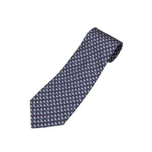 [페라가모] 마우스 프린트 실크 타이 넥타이 35_0782_0757515_NAVY