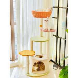 라탄 고양이 숨숨집 하우스 캣타워 놀이터 반려묘 집