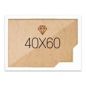 아트박스 누니액자 보석십자수액자 40x60 슬림 엣지화이트