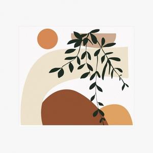 대형 패브릭 포스터 덩굴 M