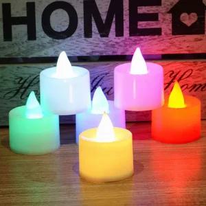 전자초 캔들 라이트 가짜초 LED 건전지 초 미니 티 촛불 소소한선물 프로포즈 기도