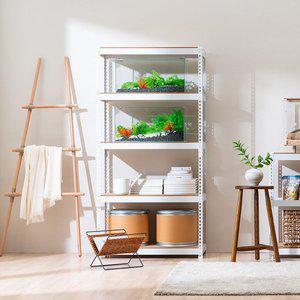 [스피드랙] 어항선반 1200x500x2100 5단 수조받침 축양장 철제 2자 3자 어항받침