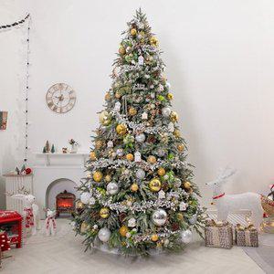 [텐바이텐]크리스마스 트리 풀세트 화이트그린 캐롤라이나 300cm 양면