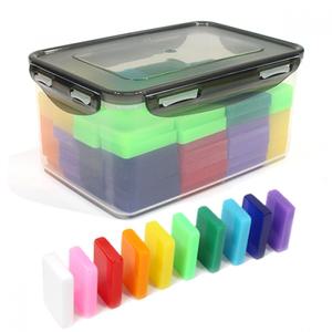 상아 중등과학키트 아크릴 도미노(10색 100개입)-KC안전확인 1112658