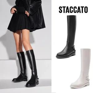 [롯데백화점]스타카토 [마지막사이즈 단독파격가] 여성롱부츠 CHAINLONG_23F_EFF33_2COLOR