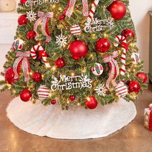 [텐바이텐]화이트 트리 스커트 100cm 크리스마스꾸미기 트리덮개