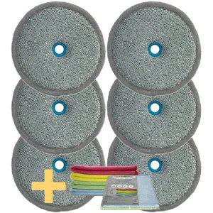 [기타]에브리봇 극세사 걸레 6개 (엣지 쓰리스핀) 다용도 극세사 손걸레 포함