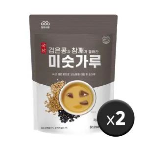 [엄마사랑] 검은콩 참깨 미숫가루 500g x 2개