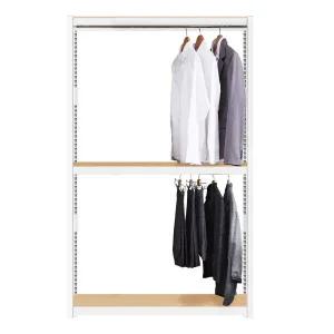 아트박스/스피드랙 홈던트하우스 조립식 시스템행거 3단2봉1200 x 600 x 2100