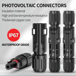 태양광 PV 플러그 커넥터 키트, PV/MC 케이블용, 1000V DC 30A 2.5mm, 4mm, 6mm , 무료 배송, 400 개, 200 100/10