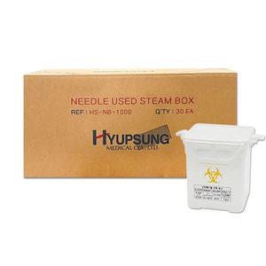 의료 폐기물 전용용기 1리터 1박스/30개 니들박스 니들통 주사기 의료폐기 물통