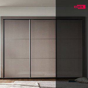 [ENEX]마일드 브론즈 슬라이딩 장롱 207cm (2도어)