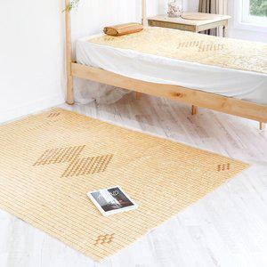 [갤러리데코]마작대자리 소파자리 대나무 방석 3인 4인 5인 싱글 더블 퀸 쿠션있는 보더마작 대나무돗자리