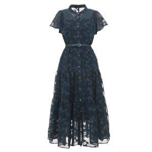 [미니멈](광주신세계)시스루 프린트 원피스 MYBGWO4090