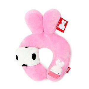 [RG310R1T]부토 목베개 핑크 토끼 쿠션 캐릭터 여행용
