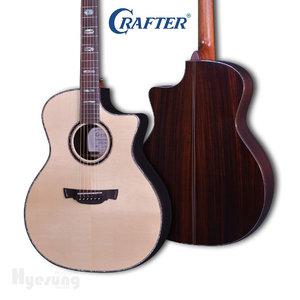 크래프터 통기타 PLATINUM PREMIUM / 탑백솔리드 컷어웨이 신형 픽업장착