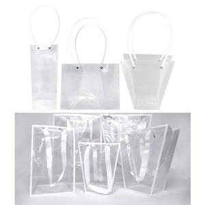 모두다 투명 화분 꽃봉투 꽃가방 꽃다발 비닐백 엣지 쇼핑백