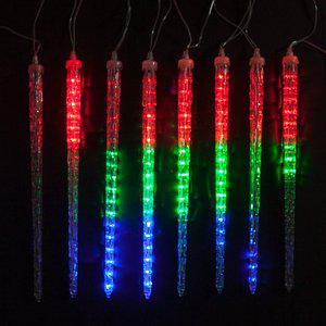 [플라워트리]크리스마스 스노우폴 조명 전구 LED 아이스폴 45cm (콘센트형) 고드름 카페 펜션 장식 소품...