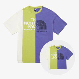 [노스페이스] [노스페이스 공식] NT7UQ13C 패치드 레인 반팔 라운드 티