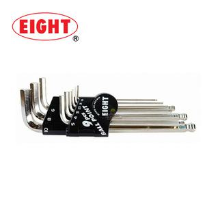 [EIGHT] 에이트 볼렌치세트 9pcs 니켈도금 세미롱 육각렌치 016S-9NK