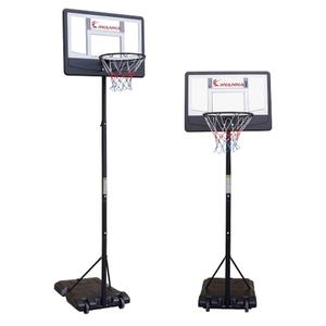 아이워너 이동식 높이조절 농구 골대 투명 백보드 야외 조립형 농구대