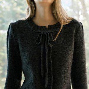 [온앤온](신세계 사우스시티) 네크 리본끈 가디건 NEK4WD928