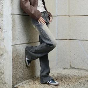 [숏/롱] 융기모 옆 절개 롱 부츠컷 데님 팬츠/5color/여성기모청바지