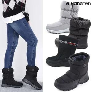 행텐 공용 패딩부츠 방한부츠 방한화 미들부츠 롱부츠 4종택1