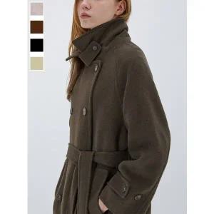 [리스트](광주신세계) 캐시미어 울 혼방 더블 코트(TWHCTO82110)