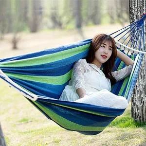 [하프클럽/셀러허브_여성트랜드패션]캐빈 해먹(200x150cm) 2인용 그네 경량해