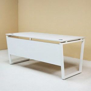 애플 사무용책상 1200 1400 1600 컴퓨터 사무실 학생책상 조립식 일자